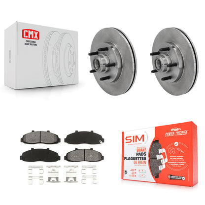 [Avant] Kit de Disque et plaquette (semi-métallique) de frein pour 2002-2003 Lincoln Blackwood K8S-100717