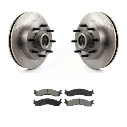 [Avant] Kit de Disque et plaquette (semi-métallique) de frein pour Dodge Ram 2500 3500 Van B3500 B2500 K8S-100742 par Transit Auto