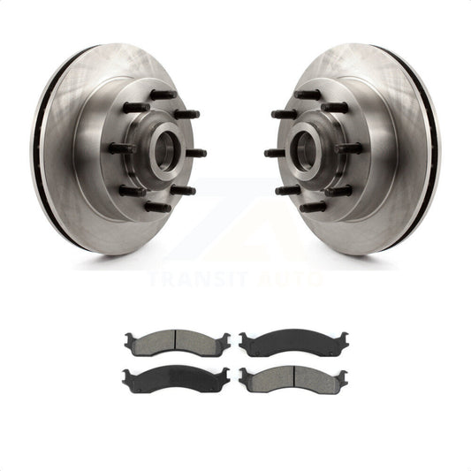 [Avant] Kit de Disque et plaquette (semi-métallique) de frein pour Dodge Ram 2500 3500 Van B3500 B2500 K8S-100742 par Transit Auto