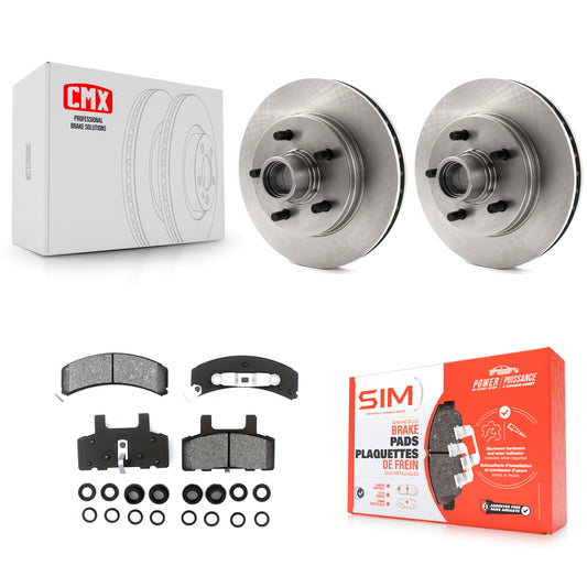 [Avant] Kit de Disque et plaquette (semi-métallique) de frein pour C1500 Chevrolet GMC Suburban K8S-100744