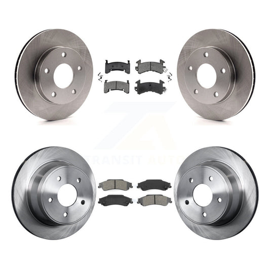 [Avant + Arrière] Kit de Disque et plaquette (semi-métallique) de frein pour 1997 Chevrolet S10 GMC Sonoma 4WD K8S-100745