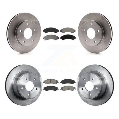 [Avant + Arrière] Kit de Disque et plaquette (semi-métallique) de frein pour 1997 Chevrolet Blazer GMC Jimmy K8S-100746