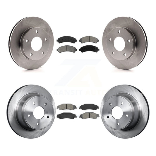[Avant + Arrière] Kit de Disque et plaquette (semi-métallique) de frein pour 1997 Chevrolet Blazer GMC Jimmy K8S-100746