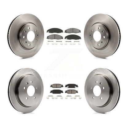 [Avant + Arrière] Kit de Disque et plaquette (semi-métallique) de frein pour Cadillac CTS STS K8S-100785