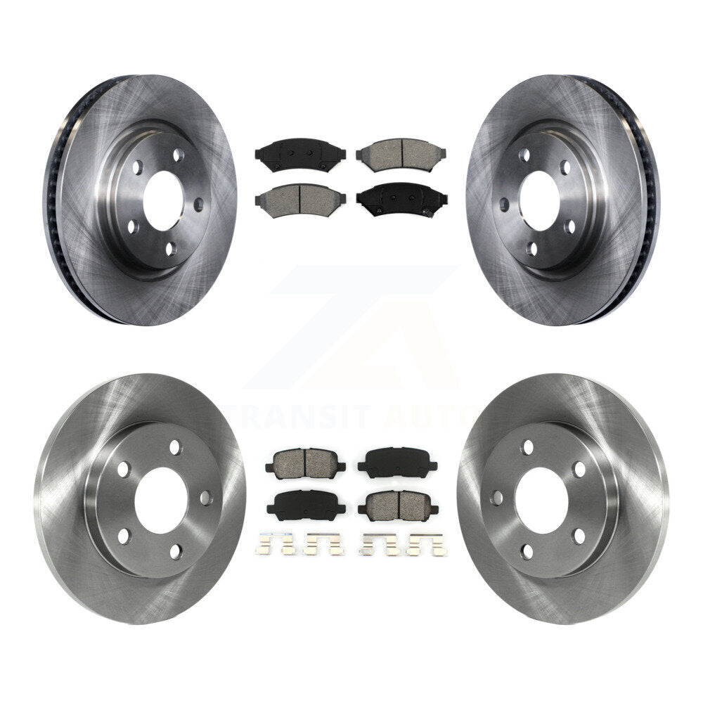 [Avant + Arrière] Kit de Disque et plaquette (semi-métallique) de frein pour Pontiac Grand Prix Buick LaCrosse Allure K8S-100792