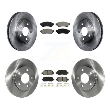[Avant + Arrière] Kit de Disque et plaquette (semi-métallique) de frein pour Pontiac Grand Prix Buick LaCrosse Allure K8S-100792