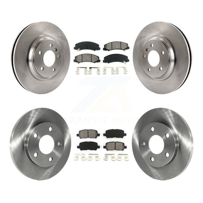 [Avant + Arrière] Kit de Disque et plaquette (semi-métallique) de frein pour Chevrolet Impala Limited K8S-100811