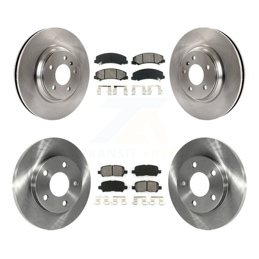 [Avant + Arrière] Kit de Disque et plaquette (semi-métallique) de frein pour Chevrolet Impala Limited K8S-100811
