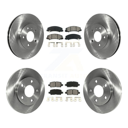 [Avant + Arrière] Kit de Disque et plaquette (semi-métallique) de frein pour Chevrolet Impala Limited K8S-100813