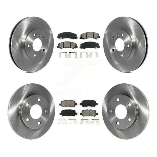 [Avant + Arrière] Kit de Disque et plaquette (semi-métallique) de frein pour Chevrolet Impala Limited K8S-100813