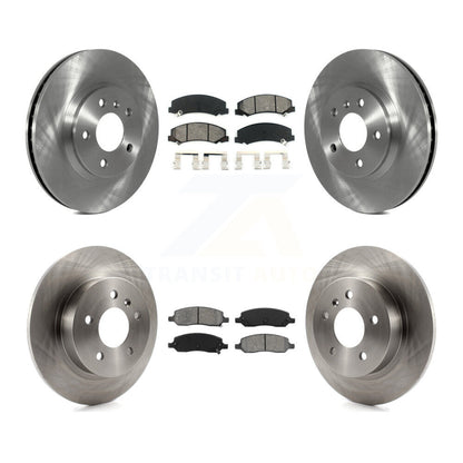 [Avant + Arrière] Kit de Disque et plaquette (semi-métallique) de frein pour Buick Lucerne K8S-100814
