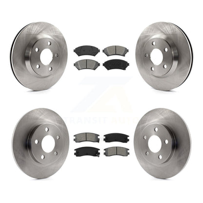 [Avant + Arrière] Kit de Disque et plaquette (semi-métallique) de frein pour 2005 Cadillac DeVille Buick Park Avenue K8S-100820