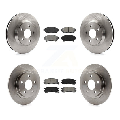 [Avant + Arrière] Kit de Disque et plaquette (semi-métallique) de frein pour 2005 Buick LeSabre Pontiac Bonneville Park Avenue K8S-100821