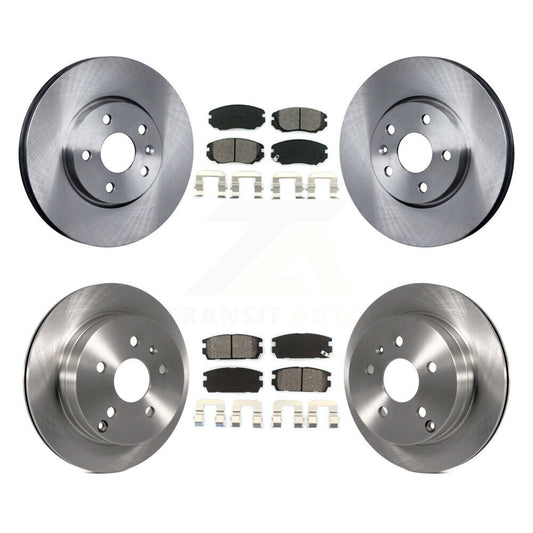 [Avant + Arrière] Kit de Disque et plaquette (semi-métallique) de frein pour 2010-2017 Chevrolet Equinox GMC Terrain K8S-100833