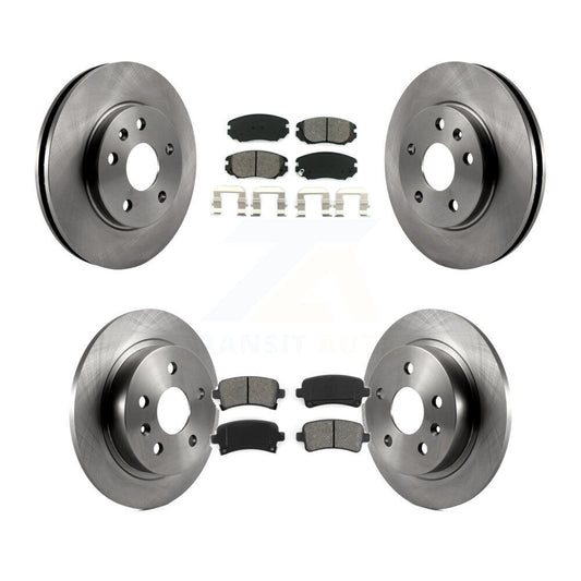 [Avant + Arrière] Kit de Disque et plaquette (semi-métallique) de frein pour Chevrolet Malibu Limited K8S-100840