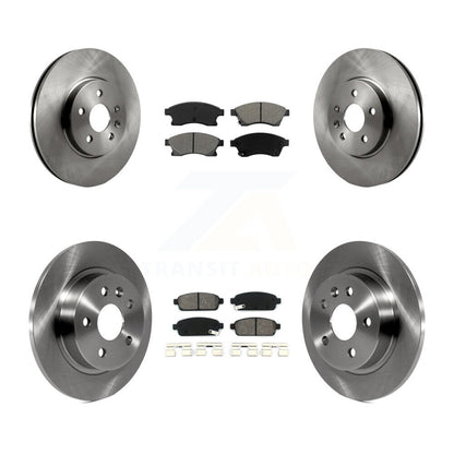 [Avant + Arrière] Kit de Disque et plaquette (semi-métallique) de frein pour Chevrolet Buick Encore Trax Sonic K8S-100846