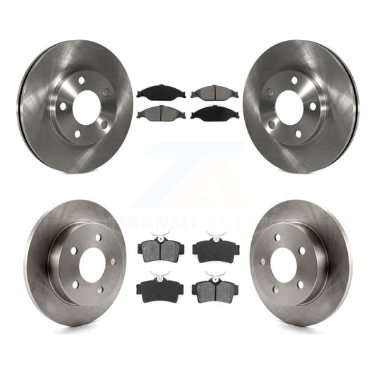 [Avant + Arrière] Kit de Disque et plaquette (semi-métallique) de frein pour Ford Mustang K8S-100853