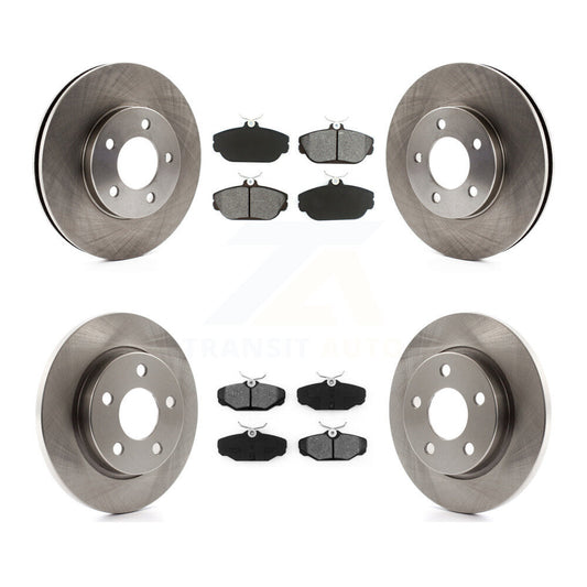 [Avant + Arrière] Kit de Disque et plaquette (semi-métallique) de frein pour Ford Taurus Mercury Sable Lincoln Continental K8S-100855