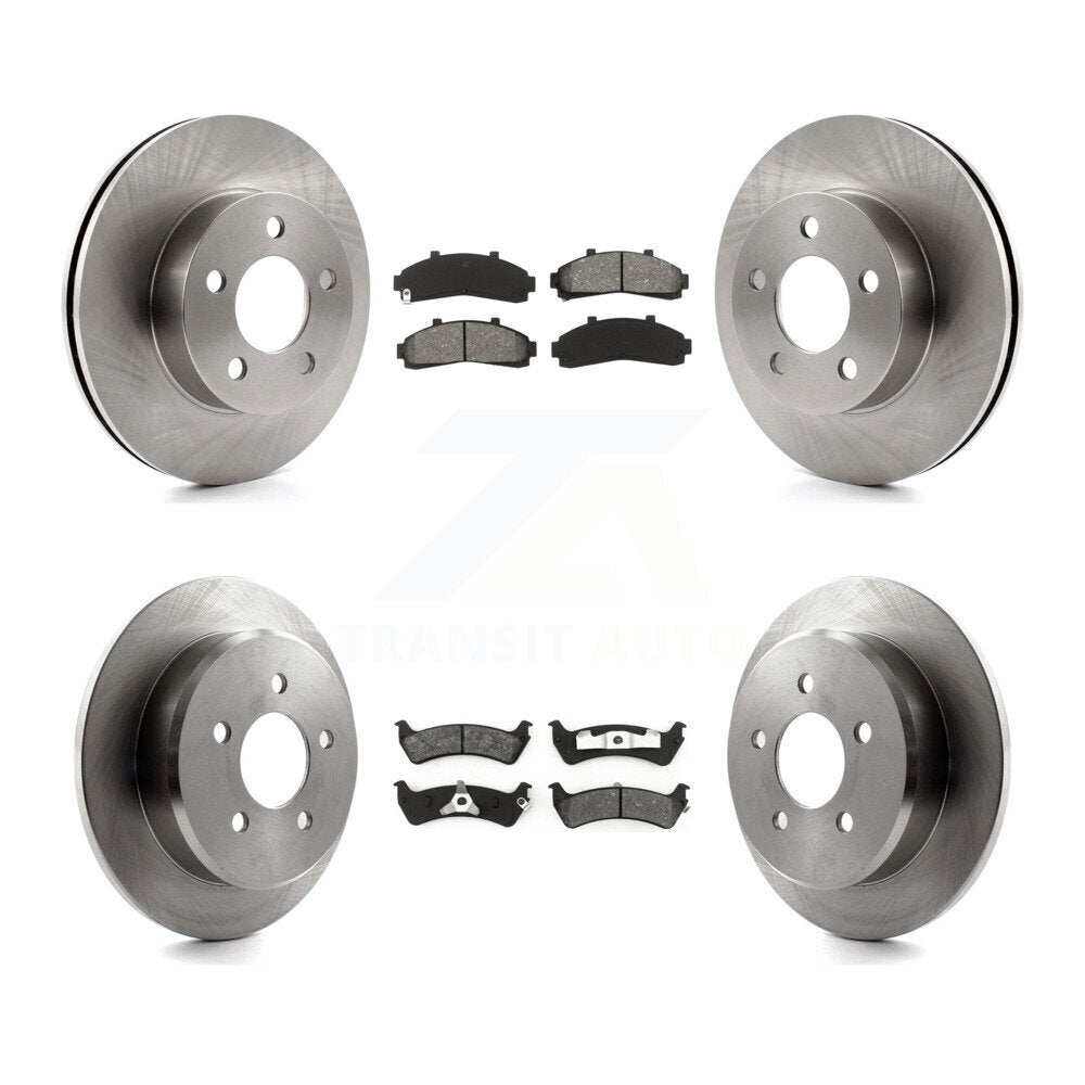 [Avant + Arrière] Kit de Disque et plaquette (semi-métallique) de frein pour Ford Ranger Explorer Mercury Mountaineer K8S-100857