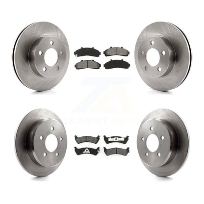 [Avant + Arrière] Kit de Disque et plaquette (semi-métallique) de frein pour Ford Ranger Explorer Mercury Mountaineer K8S-100857