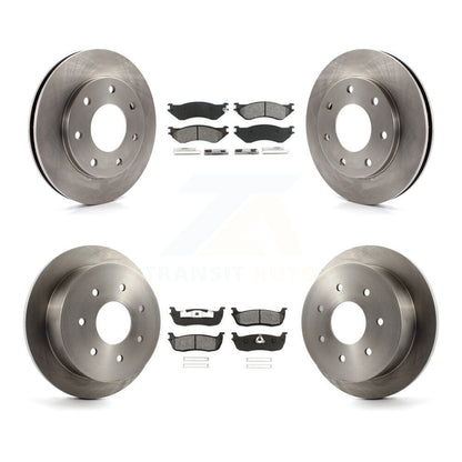 [Avant + Arrière] Kit de Disque et plaquette (semi-métallique) de frein pour Ford F-150 F-250 HD 4WD K8S-100863