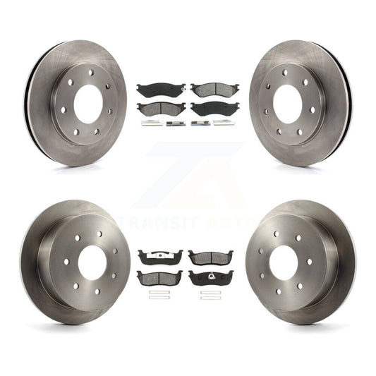 [Avant + Arrière] Kit de Disque et plaquette (semi-métallique) de frein pour Ford F-150 F-250 HD 4WD K8S-100863