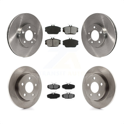 [Avant + Arrière] Kit de Disque et plaquette (semi-métallique) de frein pour Ford Taurus Mercury Sable Lincoln Continental K8S-100867 par Transit Auto