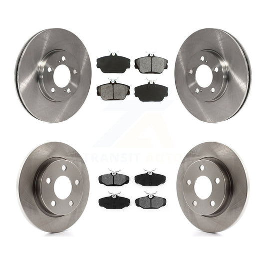 [Avant + Arrière] Kit de Disque et plaquette (semi-métallique) de frein pour Ford Taurus Mercury Sable Lincoln Continental K8S-100867