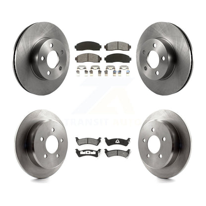 [Avant + Arrière] Kit de Disque et plaquette (semi-métallique) de frein pour Ford Explorer Sport Trac 4WD K8S-100879