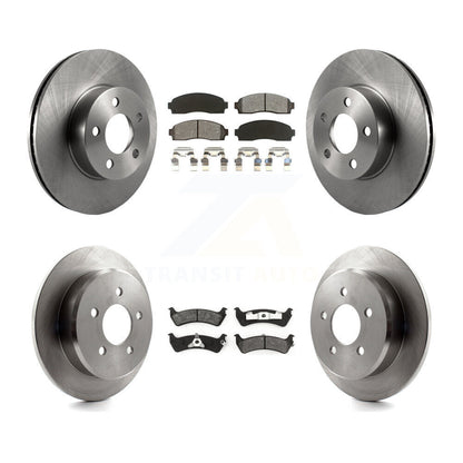 [Avant + Arrière] Kit de Disque et plaquette (semi-métallique) de frein pour 2001 Ford Explorer Sport 4WD K8S-100880