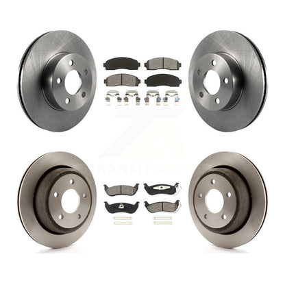 [Avant + Arrière] Kit de Disque et plaquette (semi-métallique) de frein pour Ford Ranger Mazda B4000 K8S-100882