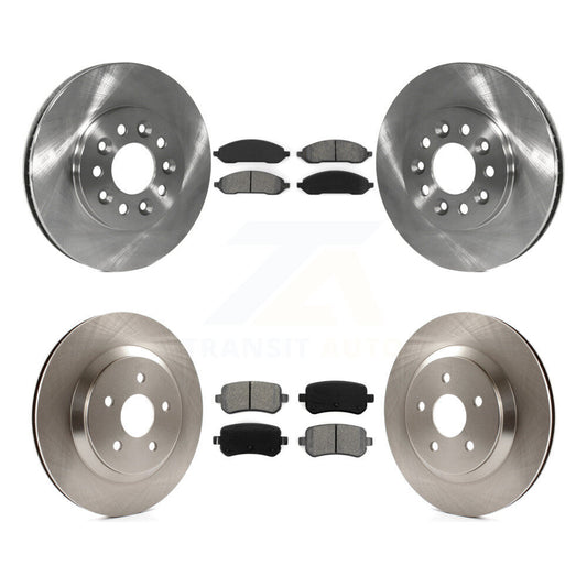 [Avant + Arrière] Kit de Disque et plaquette (semi-métallique) de frein pour 2004-2007 Ford Freestar Mercury Monterey K8S-100891