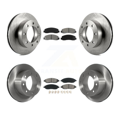 [Avant + Arrière] Kit de Disque et plaquette (semi-métallique) de frein pour Ford F-250 Super Duty F-350 K8S-100894