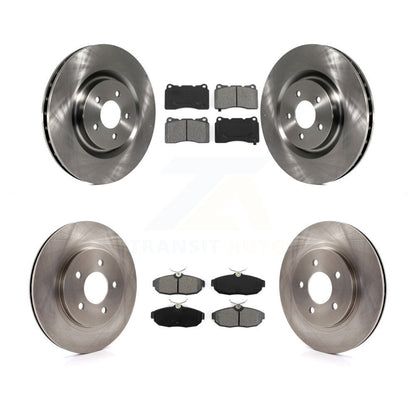 [Avant + Arrière] Kit de Disque et plaquette (semi-métallique) de frein pour Ford Mustang K8S-100914