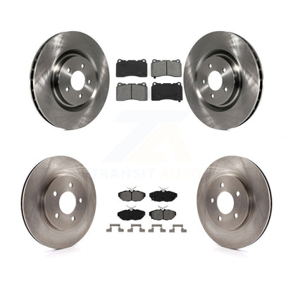[Avant + Arrière] Kit de Disque et plaquette (semi-métallique) de frein pour Ford Mustang K8S-100915