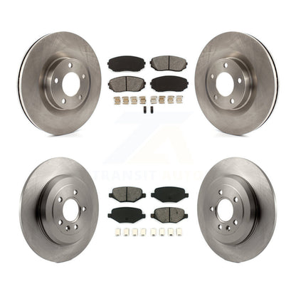 [Avant + Arrière] Kit de Disque et plaquette (semi-métallique) de frein pour Ford Edge Lincoln MKX K8S-100921