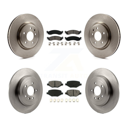 [Avant + Arrière] Kit de Disque et plaquette (semi-métallique) de frein pour 2010-2012 Ford Taurus SHO K8S-100927
