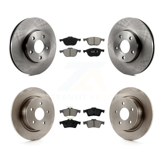 [Avant + Arrière] Kit de Disque et plaquette (semi-métallique) de frein pour Ford C-Max K8S-100936