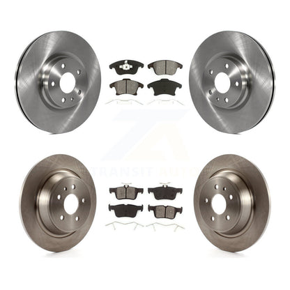[Avant + Arrière] Kit de Disque et plaquette (semi-métallique) de frein pour Ford Fusion Lincoln MKZ K8S-100941