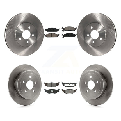 [Avant + Arrière] Kit de Disque et plaquette (semi-métallique) de frein pour Dodge Stratus Chrysler Cirrus Plymouth Breeze K8S-100952