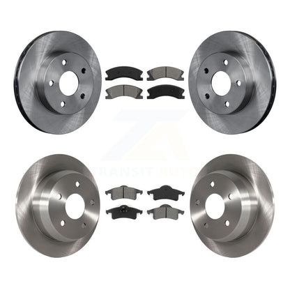 [Avant + Arrière] Kit de Disque et plaquette (semi-métallique) de frein pour Jeep Grand Cherokee K8S-100960