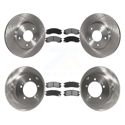[Avant + Arrière] Kit de Disque et plaquette (semi-métallique) de frein pour 2000 Mitsubishi Eclipse 3.0L K8S-100963
