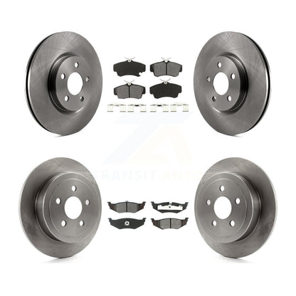[Avant + Arrière] Kit de Disque et plaquette (semi-métallique) de frein pour Chrysler PT Cruiser K8S-100968