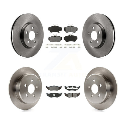 [Avant + Arrière] Kit de Disque et plaquette (semi-métallique) de frein pour Chrysler PT Cruiser K8S-100969