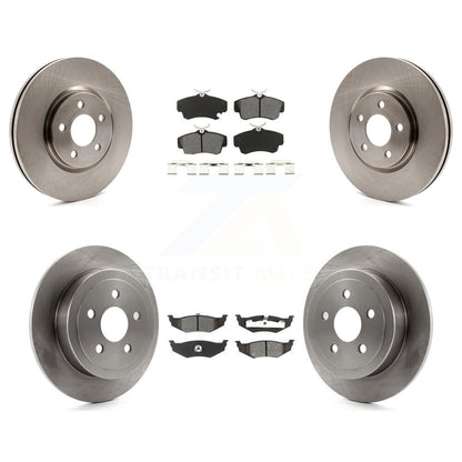 [Avant + Arrière] Kit de Disque et plaquette (semi-métallique) de frein pour 2008-2009 Chrysler PT Cruiser Turbocharged K8S-100979
