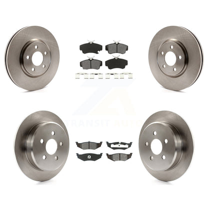 [Avant + Arrière] Kit de Disque et plaquette (semi-métallique) de frein pour 2007 Chrysler PT Cruiser Turbocharged K8S-100980