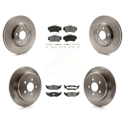 [Avant + Arrière] Kit de Disque et plaquette (semi-métallique) de frein pour Chrysler PT Cruiser Dodge Neon K8S-100981