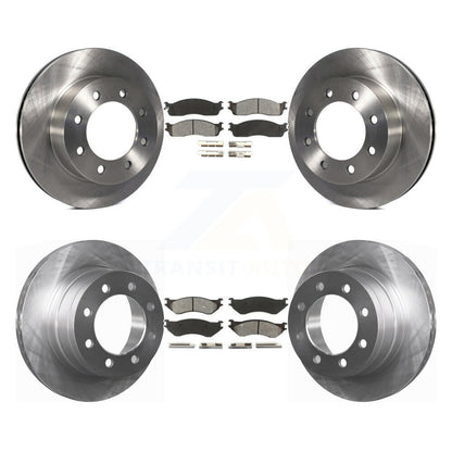 [Avant + Arrière] Kit de Disque et plaquette (semi-métallique) de frein pour Dodge Ram 2500 1500 3500 K8S-100982