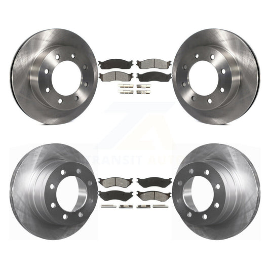 [Avant + Arrière] Kit de Disque et plaquette (semi-métallique) de frein pour Dodge Ram 2500 1500 3500 K8S-100982