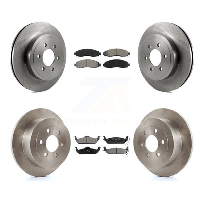 [Avant + Arrière] Kit de Disque et plaquette (semi-métallique) de frein pour 2003-2004 Dodge Dakota K8S-100983